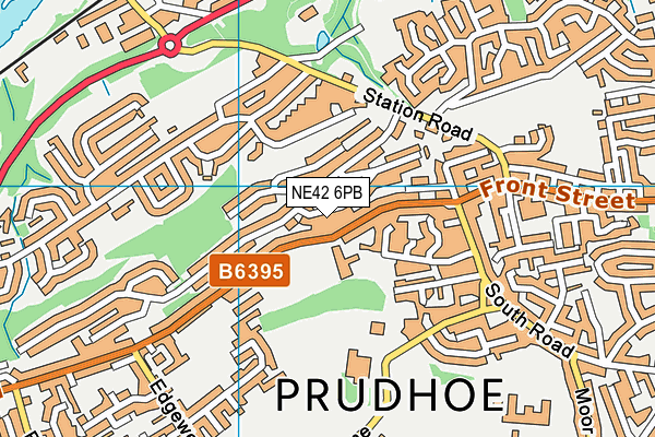 NE42 6PB map - OS VectorMap District (Ordnance Survey) NE42 6PB map - OS VectorMap District (Ordnance Survey)