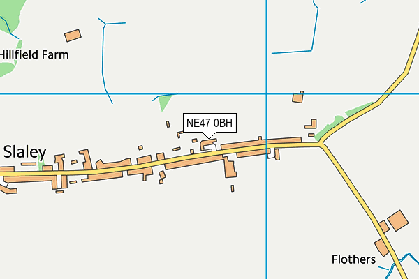 NE47 0BH map - OS VectorMap District (Ordnance Survey) NE47 0BH map - OS VectorMap District (Ordnance Survey)