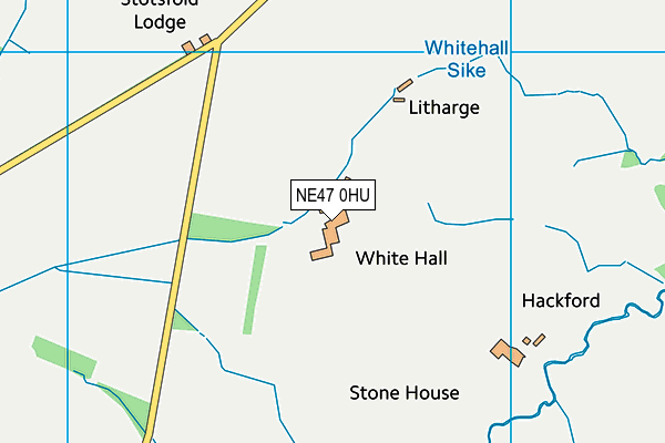 NE47 0HU map - OS VectorMap District (Ordnance Survey) NE47 0HU map - OS VectorMap District (Ordnance Survey)