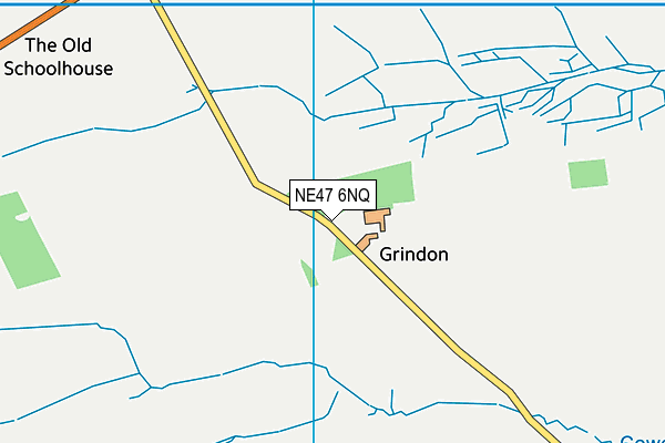NE47 6NQ map - OS VectorMap District (Ordnance Survey) NE47 6NQ map - OS VectorMap District (Ordnance Survey)