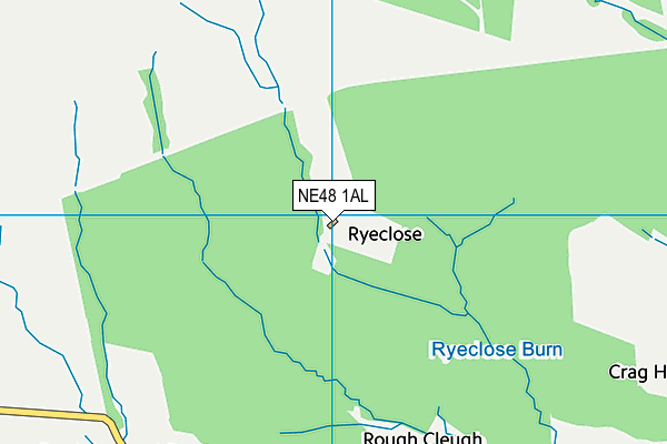 NE48 1AL map - OS VectorMap District (Ordnance Survey) NE48 1AL map - OS VectorMap District (Ordnance Survey)