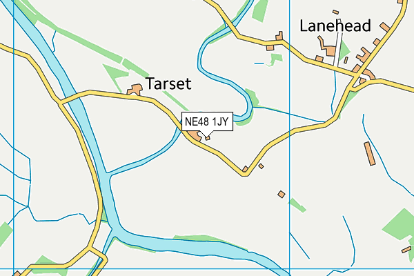 NE48 1JY map - OS VectorMap District (Ordnance Survey) NE48 1JY map - OS VectorMap District (Ordnance Survey)