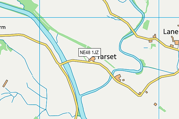 NE48 1JZ map - OS VectorMap District (Ordnance Survey) NE48 1JZ map - OS VectorMap District (Ordnance Survey)