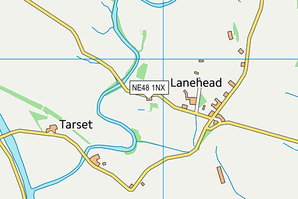 NE48 1NX map - OS VectorMap District (Ordnance Survey) NE48 1NX map - OS VectorMap District (Ordnance Survey)