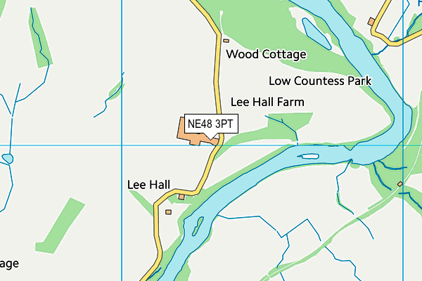 NE48 3PT map - OS VectorMap District (Ordnance Survey) NE48 3PT map - OS VectorMap District (Ordnance Survey)