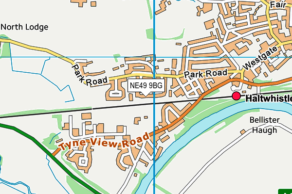 NE49 9BG map - OS VectorMap District (Ordnance Survey) NE49 9BG map - OS VectorMap District (Ordnance Survey)