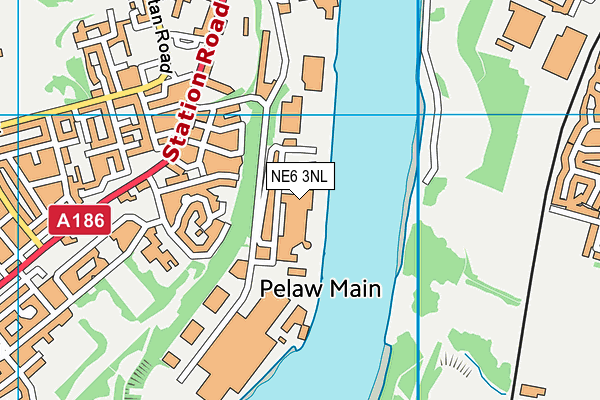 NE6 3NL map - OS VectorMap District (Ordnance Survey) NE6 3NL map - OS VectorMap District (Ordnance Survey)