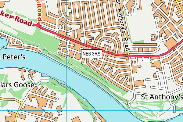 NE6 3RS map - OS VectorMap District (Ordnance Survey) NE6 3RS map - OS VectorMap District (Ordnance Survey)