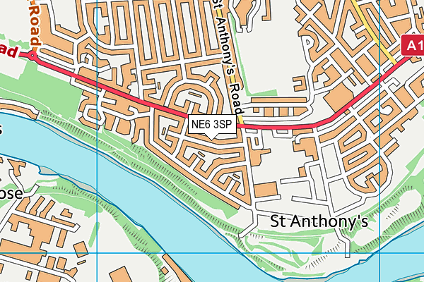 NE6 3SP map - OS VectorMap District (Ordnance Survey) NE6 3SP map - OS VectorMap District (Ordnance Survey)