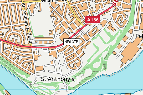 NE6 3TB map - OS VectorMap District (Ordnance Survey) NE6 3TB map - OS VectorMap District (Ordnance Survey)