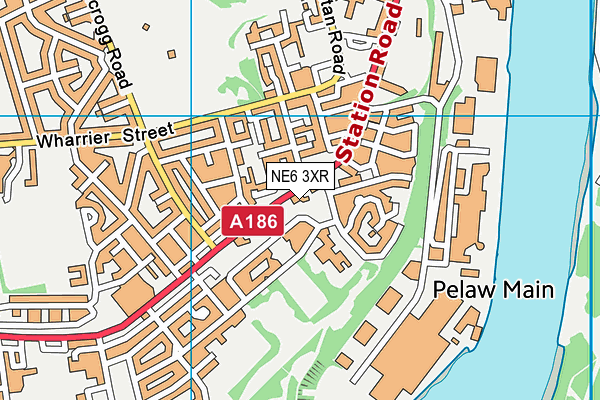NE6 3XR map - OS VectorMap District (Ordnance Survey) NE6 3XR map - OS VectorMap District (Ordnance Survey)
