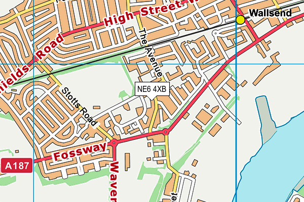 NE6 4XB map - OS VectorMap District (Ordnance Survey) NE6 4XB map - OS VectorMap District (Ordnance Survey)
