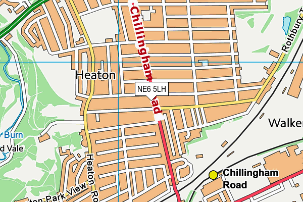 NE6 5LH map - OS VectorMap District (Ordnance Survey) NE6 5LH map - OS VectorMap District (Ordnance Survey)