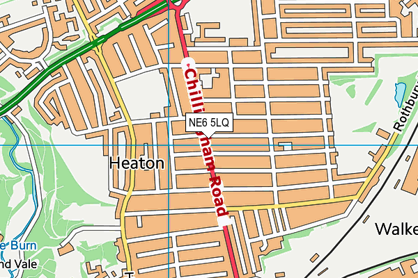 NE6 5LQ map - OS VectorMap District (Ordnance Survey) NE6 5LQ map - OS VectorMap District (Ordnance Survey)
