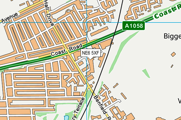 NE6 5XF map - OS VectorMap District (Ordnance Survey) NE6 5XF map - OS VectorMap District (Ordnance Survey)