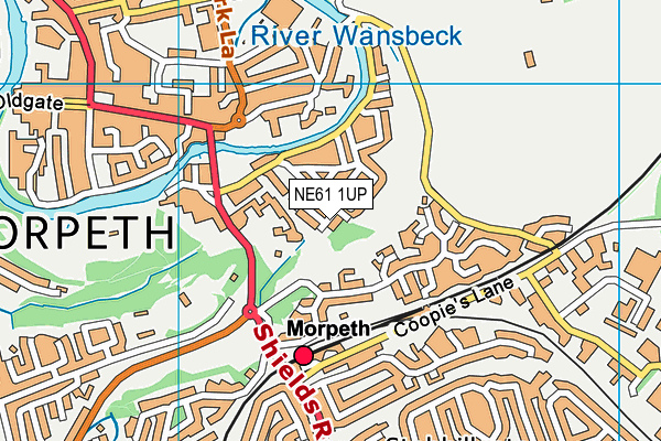 NE61 1UP map - OS VectorMap District (Ordnance Survey) NE61 1UP map - OS VectorMap District (Ordnance Survey)