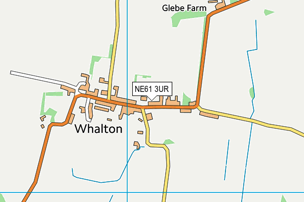 NE61 3UR map - OS VectorMap District (Ordnance Survey) NE61 3UR map - OS VectorMap District (Ordnance Survey)