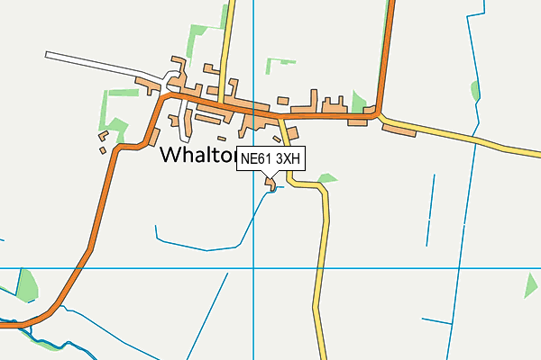 NE61 3XH map - OS VectorMap District (Ordnance Survey) NE61 3XH map - OS VectorMap District (Ordnance Survey)