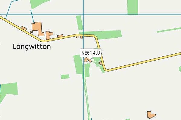 NE61 4JJ map - OS VectorMap District (Ordnance Survey) NE61 4JJ map - OS VectorMap District (Ordnance Survey)