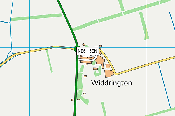 NE61 5EN map - OS VectorMap District (Ordnance Survey) NE61 5EN map - OS VectorMap District (Ordnance Survey)