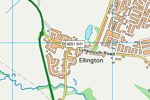 NE61 5HY map - OS VectorMap District (Ordnance Survey) NE61 5HY map - OS VectorMap District (Ordnance Survey)