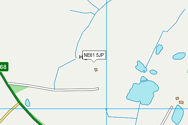 NE61 5JP map - OS VectorMap District (Ordnance Survey) NE61 5JP map - OS VectorMap District (Ordnance Survey)
