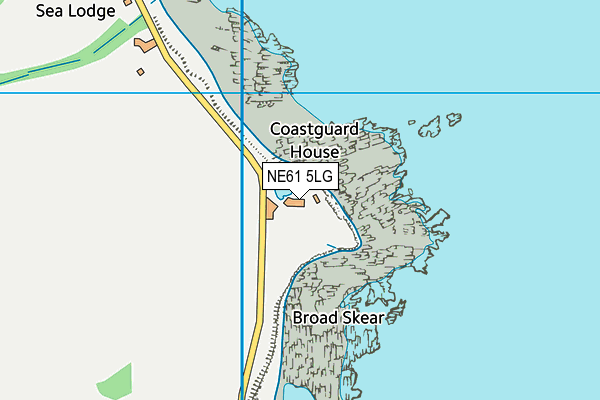 NE61 5LG map - OS VectorMap District (Ordnance Survey) NE61 5LG map - OS VectorMap District (Ordnance Survey)