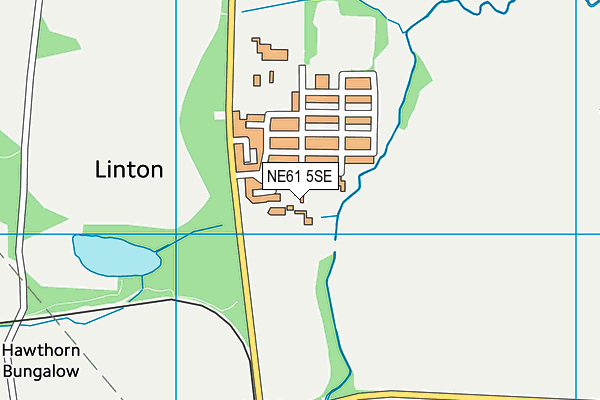 NE61 5SE map - OS VectorMap District (Ordnance Survey) NE61 5SE map - OS VectorMap District (Ordnance Survey)
