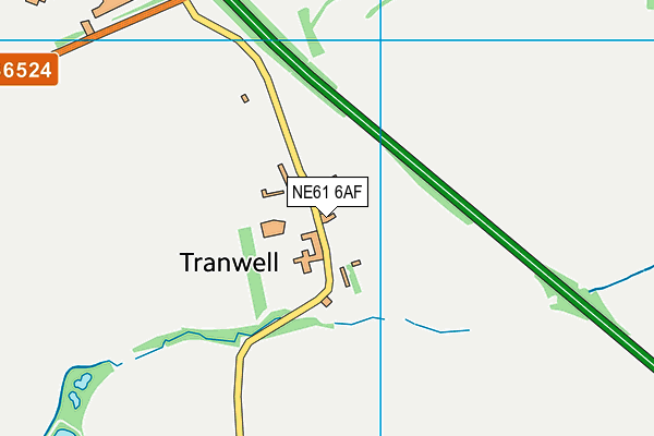 NE61 6AF map - OS VectorMap District (Ordnance Survey) NE61 6AF map - OS VectorMap District (Ordnance Survey)
