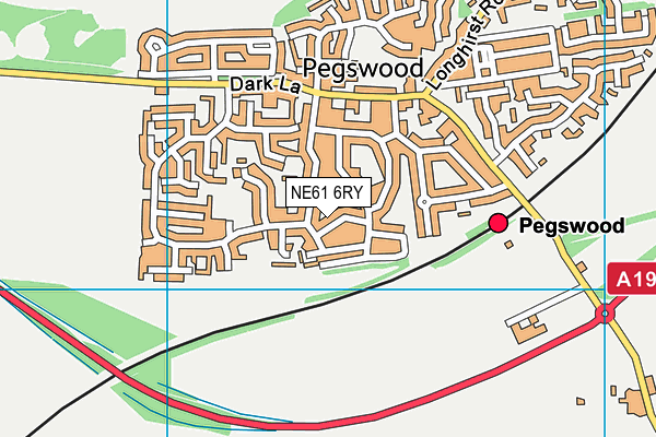 NE61 6RY map - OS VectorMap District (Ordnance Survey) NE61 6RY map - OS VectorMap District (Ordnance Survey)