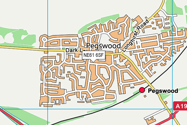 NE61 6SF map - OS VectorMap District (Ordnance Survey) NE61 6SF map - OS VectorMap District (Ordnance Survey)