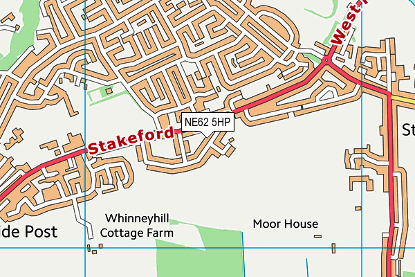 NE62 5HP map - OS VectorMap District (Ordnance Survey) NE62 5HP map - OS VectorMap District (Ordnance Survey)