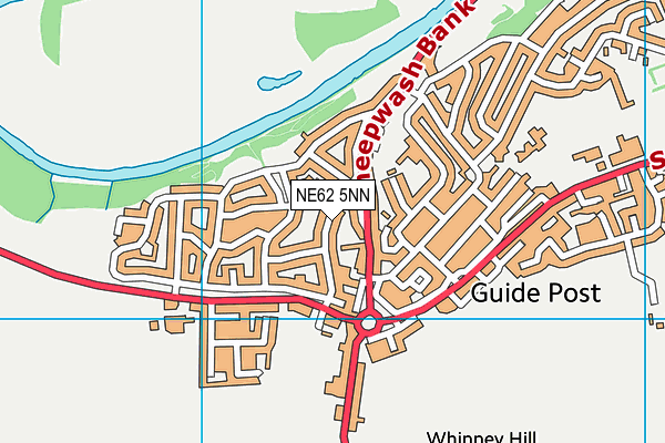 NE62 5NN map - OS VectorMap District (Ordnance Survey) NE62 5NN map - OS VectorMap District (Ordnance Survey)