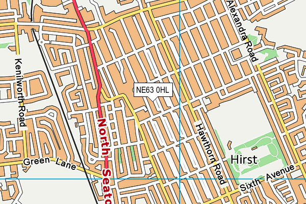 NE63 0HL map - OS VectorMap District (Ordnance Survey) NE63 0HL map - OS VectorMap District (Ordnance Survey)