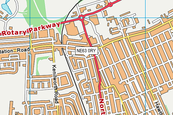 NE63 0RY map - OS VectorMap District (Ordnance Survey) NE63 0RY map - OS VectorMap District (Ordnance Survey)