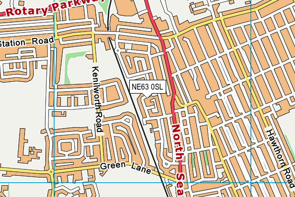 NE63 0SL map - OS VectorMap District (Ordnance Survey) NE63 0SL map - OS VectorMap District (Ordnance Survey)