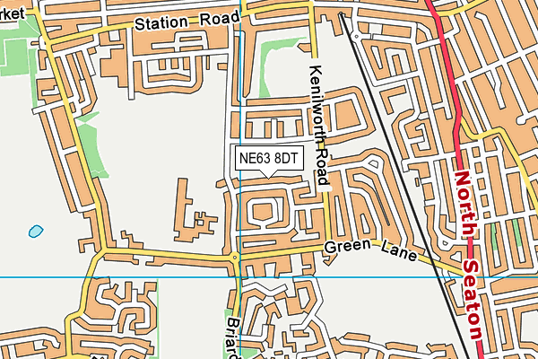 NE63 8DT map - OS VectorMap District (Ordnance Survey) NE63 8DT map - OS VectorMap District (Ordnance Survey)