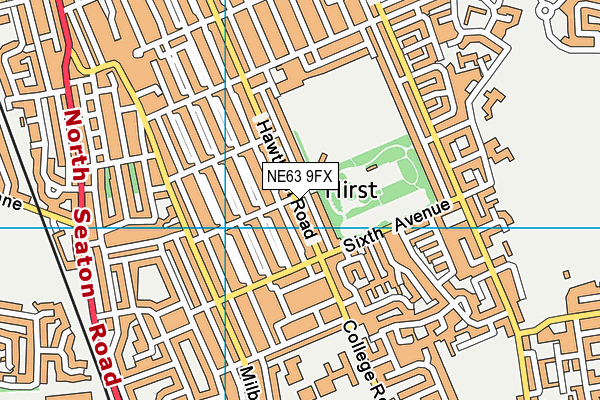 NE63 9FX map - OS VectorMap District (Ordnance Survey) NE63 9FX map - OS VectorMap District (Ordnance Survey)