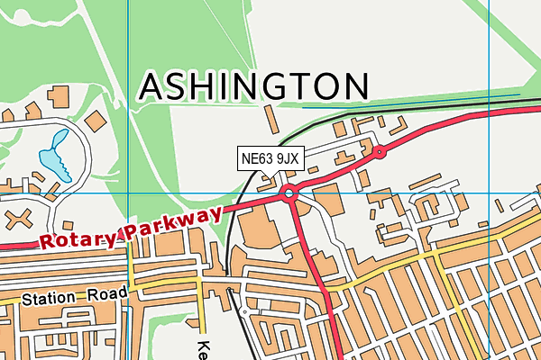NE63 9JX map - OS VectorMap District (Ordnance Survey) NE63 9JX map - OS VectorMap District (Ordnance Survey)