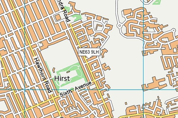 NE63 9LH map - OS VectorMap District (Ordnance Survey) NE63 9LH map - OS VectorMap District (Ordnance Survey)