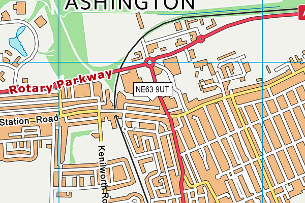 NE63 9UT map - OS VectorMap District (Ordnance Survey) NE63 9UT map - OS VectorMap District (Ordnance Survey)