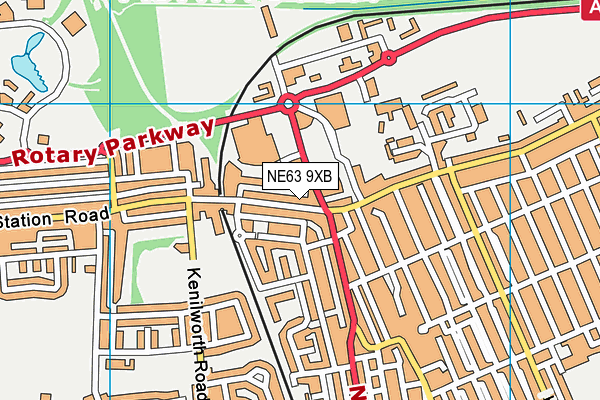 NE63 9XB map - OS VectorMap District (Ordnance Survey) NE63 9XB map - OS VectorMap District (Ordnance Survey)