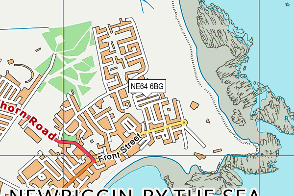 NE64 6BG map - OS VectorMap District (Ordnance Survey) NE64 6BG map - OS VectorMap District (Ordnance Survey)