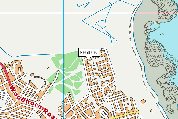 NE64 6BJ map - OS VectorMap District (Ordnance Survey) NE64 6BJ map - OS VectorMap District (Ordnance Survey)
