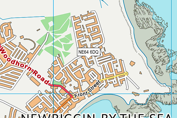 NE64 6DQ map - OS VectorMap District (Ordnance Survey) NE64 6DQ map - OS VectorMap District (Ordnance Survey)