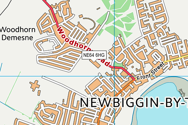 NE64 6HG map - OS VectorMap District (Ordnance Survey) NE64 6HG map - OS VectorMap District (Ordnance Survey)