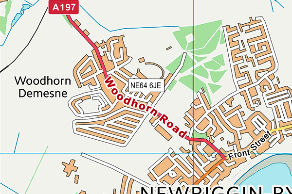 NE64 6JE map - OS VectorMap District (Ordnance Survey) NE64 6JE map - OS VectorMap District (Ordnance Survey)