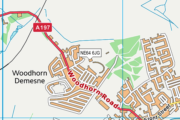 NE64 6JG map - OS VectorMap District (Ordnance Survey) NE64 6JG map - OS VectorMap District (Ordnance Survey)