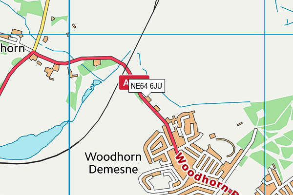NE64 6JU map - OS VectorMap District (Ordnance Survey) NE64 6JU map - OS VectorMap District (Ordnance Survey)