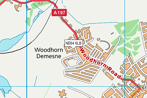 NE64 6LB map - OS VectorMap District (Ordnance Survey) NE64 6LB map - OS VectorMap District (Ordnance Survey)